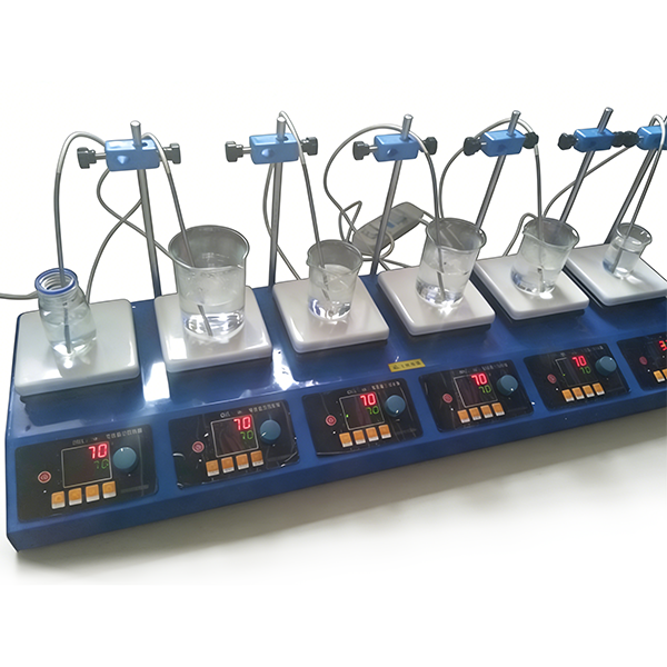 智能多联磁力搅拌器/NCL-DLB-6*140/(不带转速显示)/巩义予华